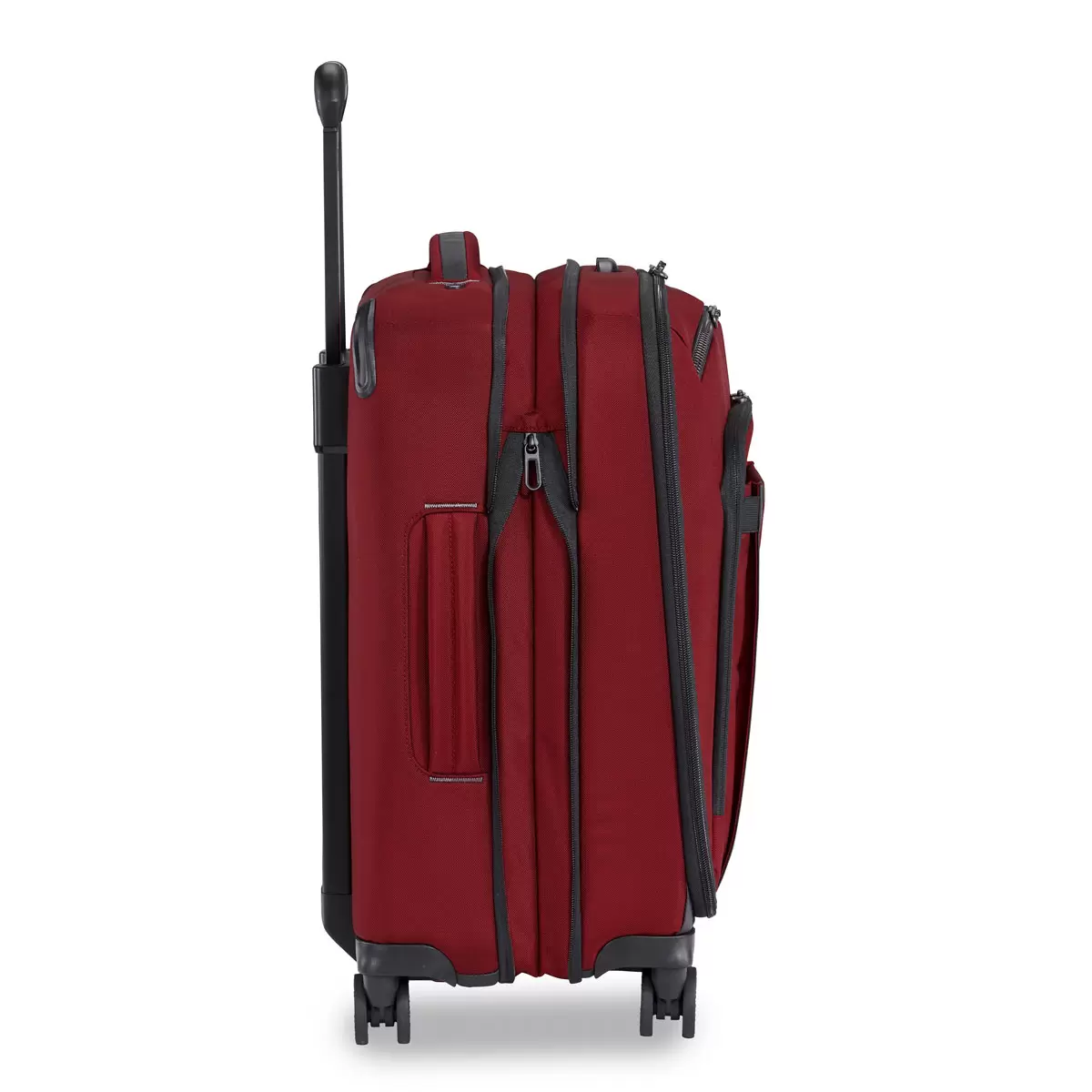 Briggs & Riley ZDX 53cm Carry-On Expandable 4 Wheel Spinner Suitcase in Brick - Image 7