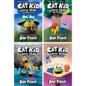 Cat Kid Paperback 4 Book Collection