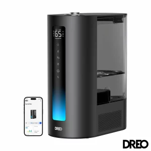 Dreo Smart Cool and Warm Ultrasonic Humidifier DR-HHM003S-Black