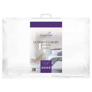 Snuggledown Luxury Microfibre Pillow 2 Pack