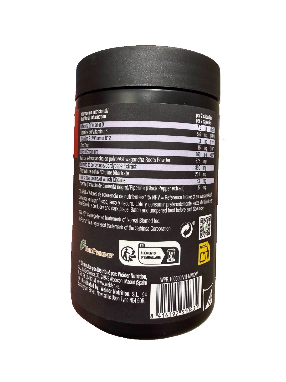 Weider Prime Testosterone Support for Men 120 Count - Image 3