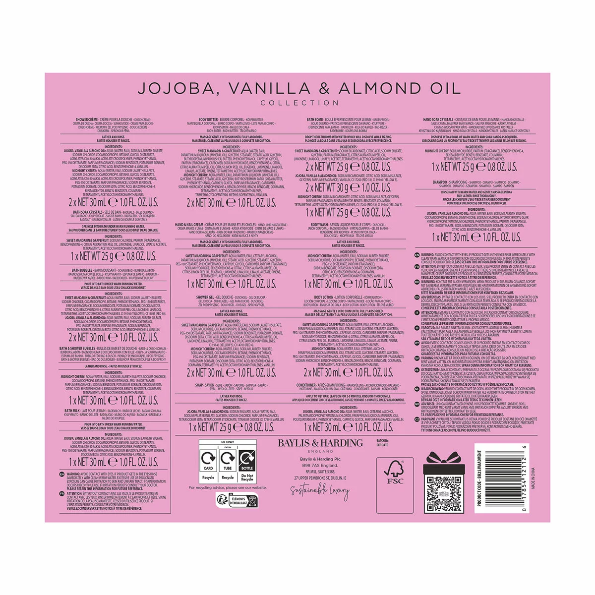 Baylis & Harding 24 Days of Beauty Advent Calendar