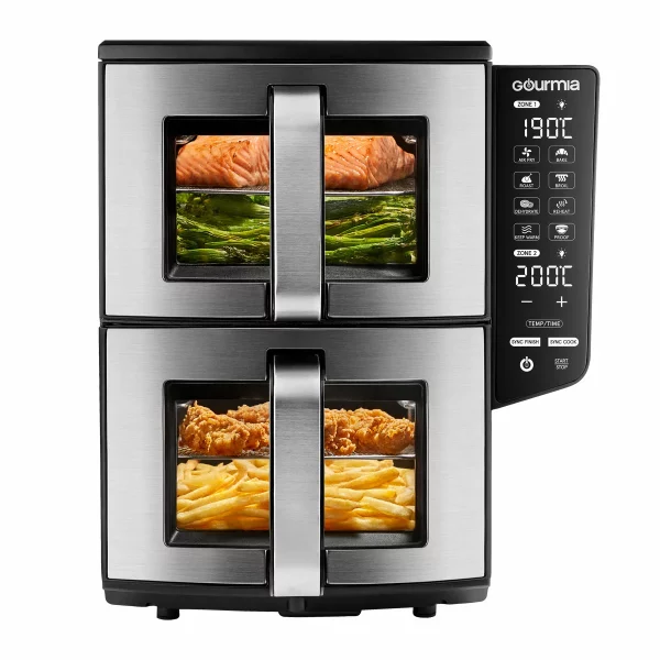 Gourmia Double Decker Air Fryer GAF1180 10.4L