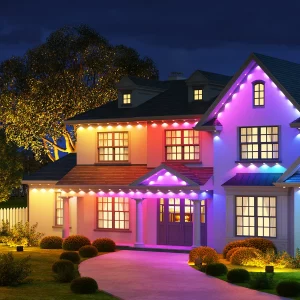 Govee Smart RGBW Permanent Outdoor Lights Elite in Black