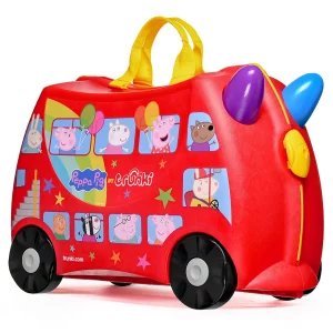Trunki Peppa Pig Party Bus Ride On Hardside Case
