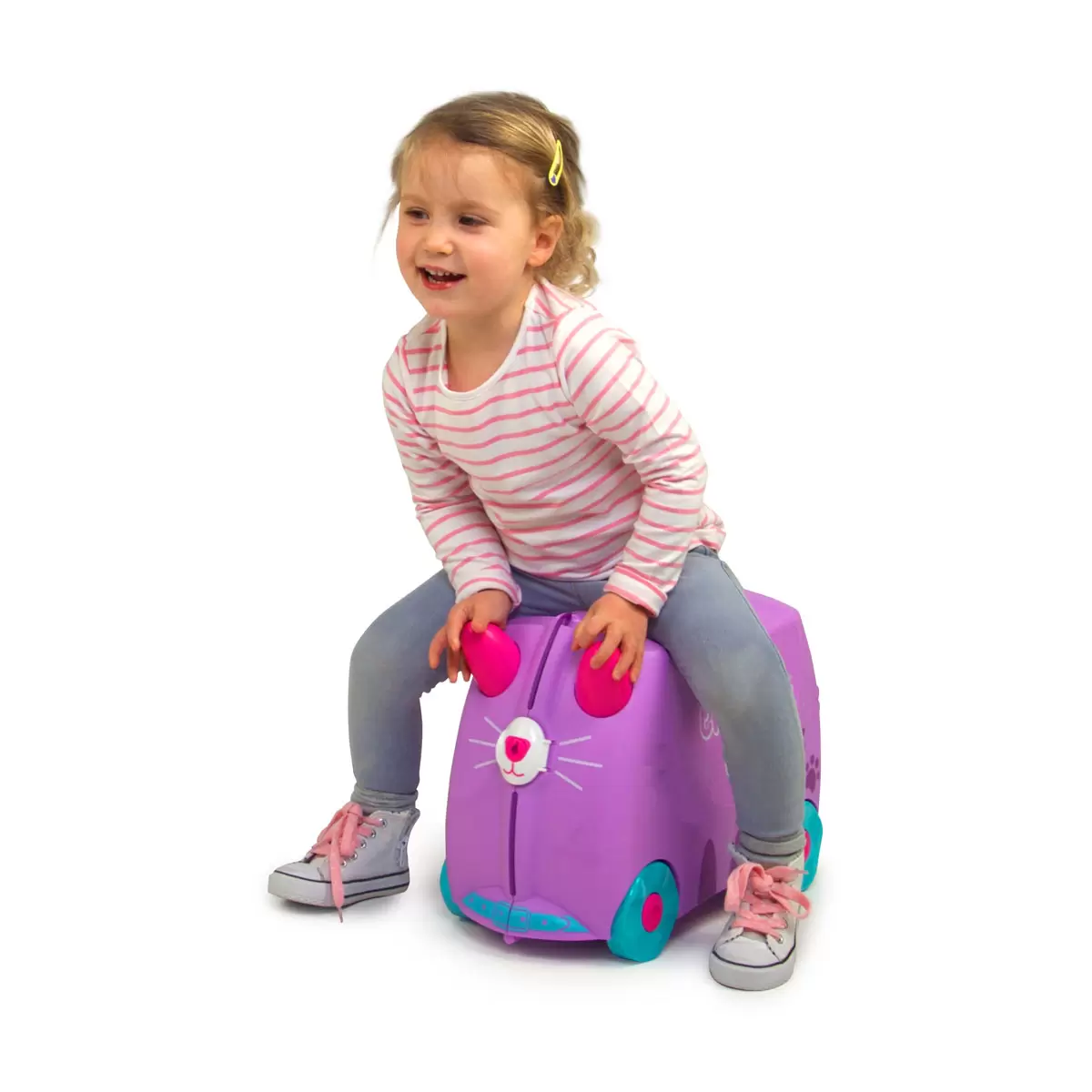 Trunki Ride On Hardside Case Cassie the Cat - Image 4