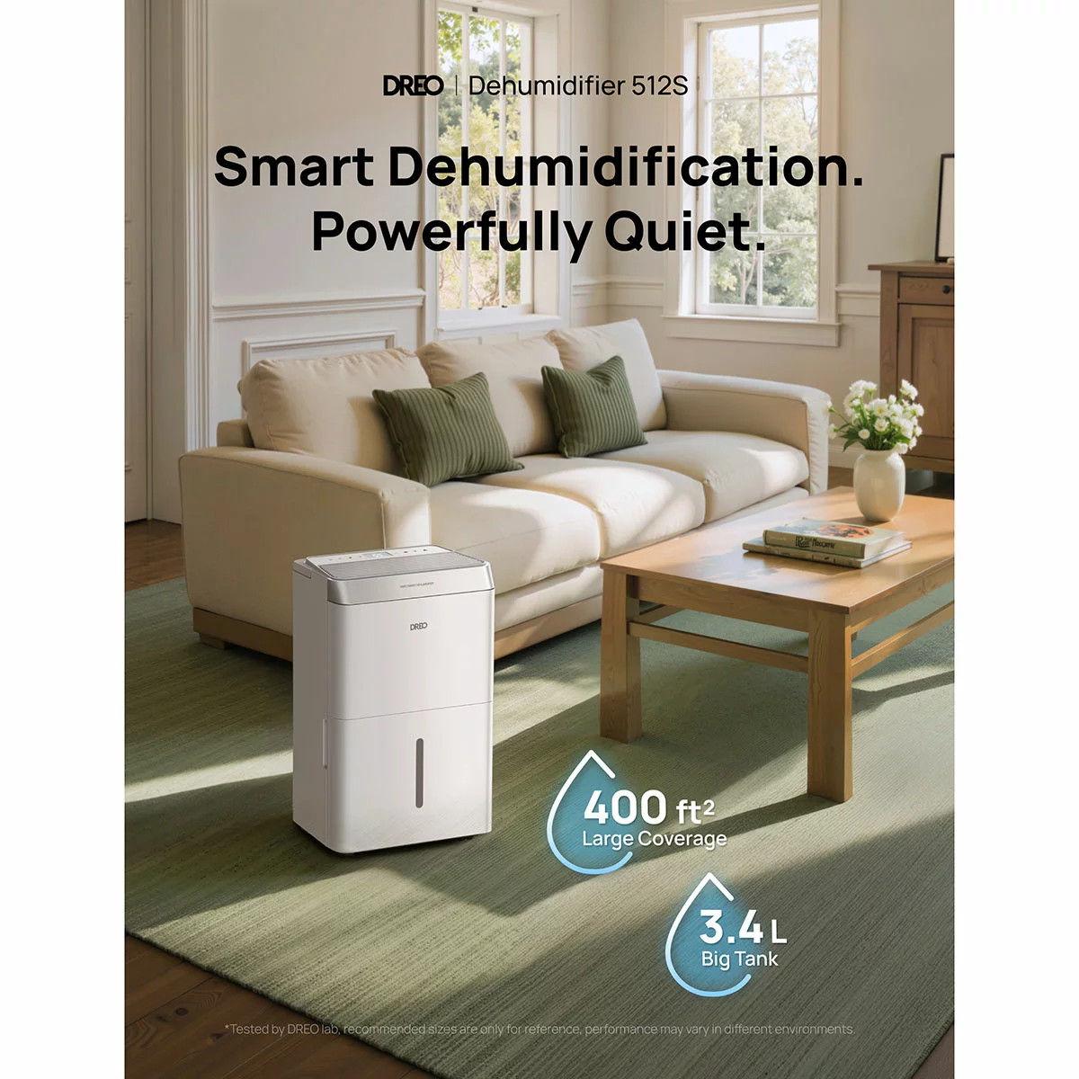 Dreo Smart WiFi Dehumidifier 20L DR-HDH002S - Image 6