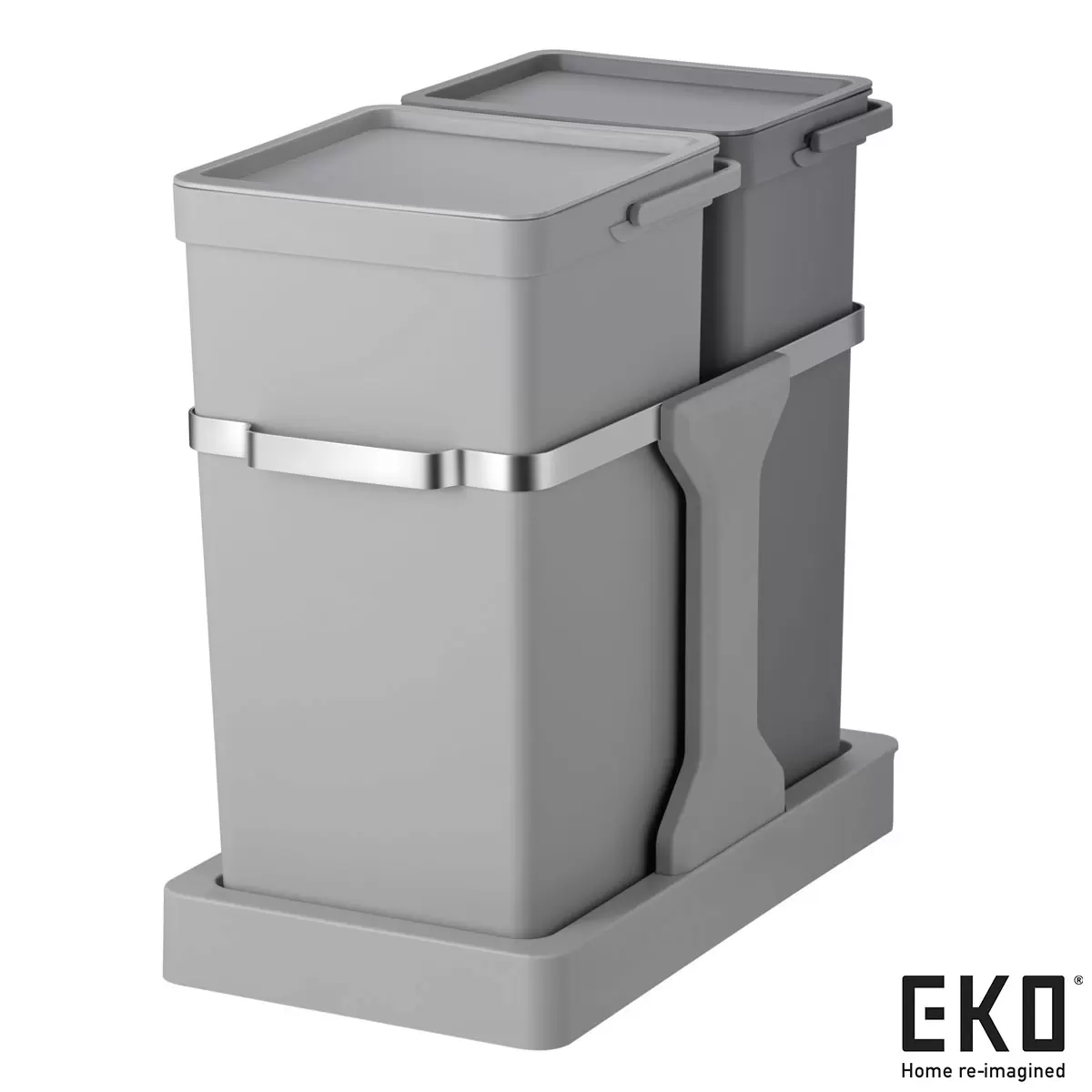 EKO Deco Duo Pull out Recycling Bin 20+15L 531520