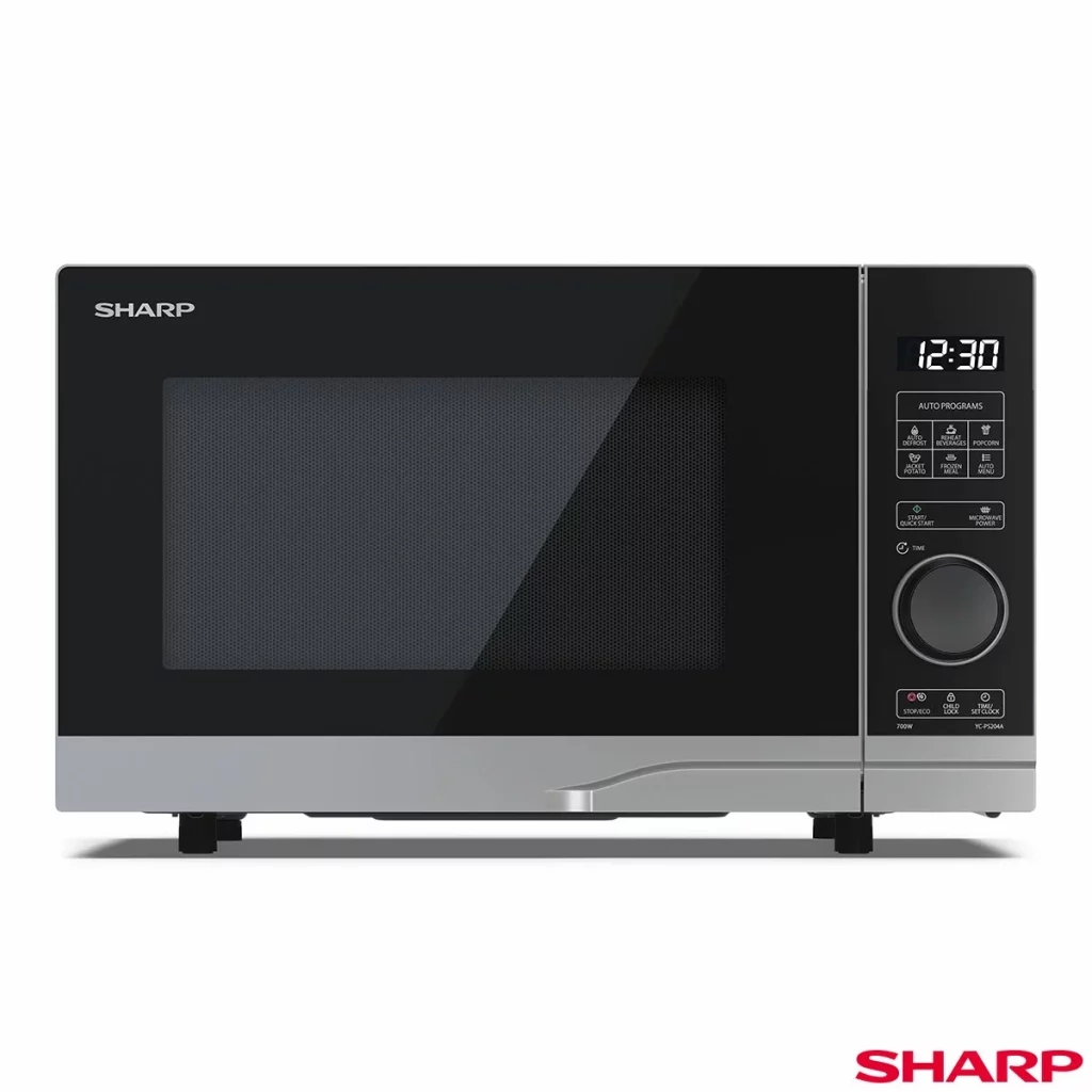 Sharp 20 Litre 700W Solo Digital Microwave YC-PS204AU-S