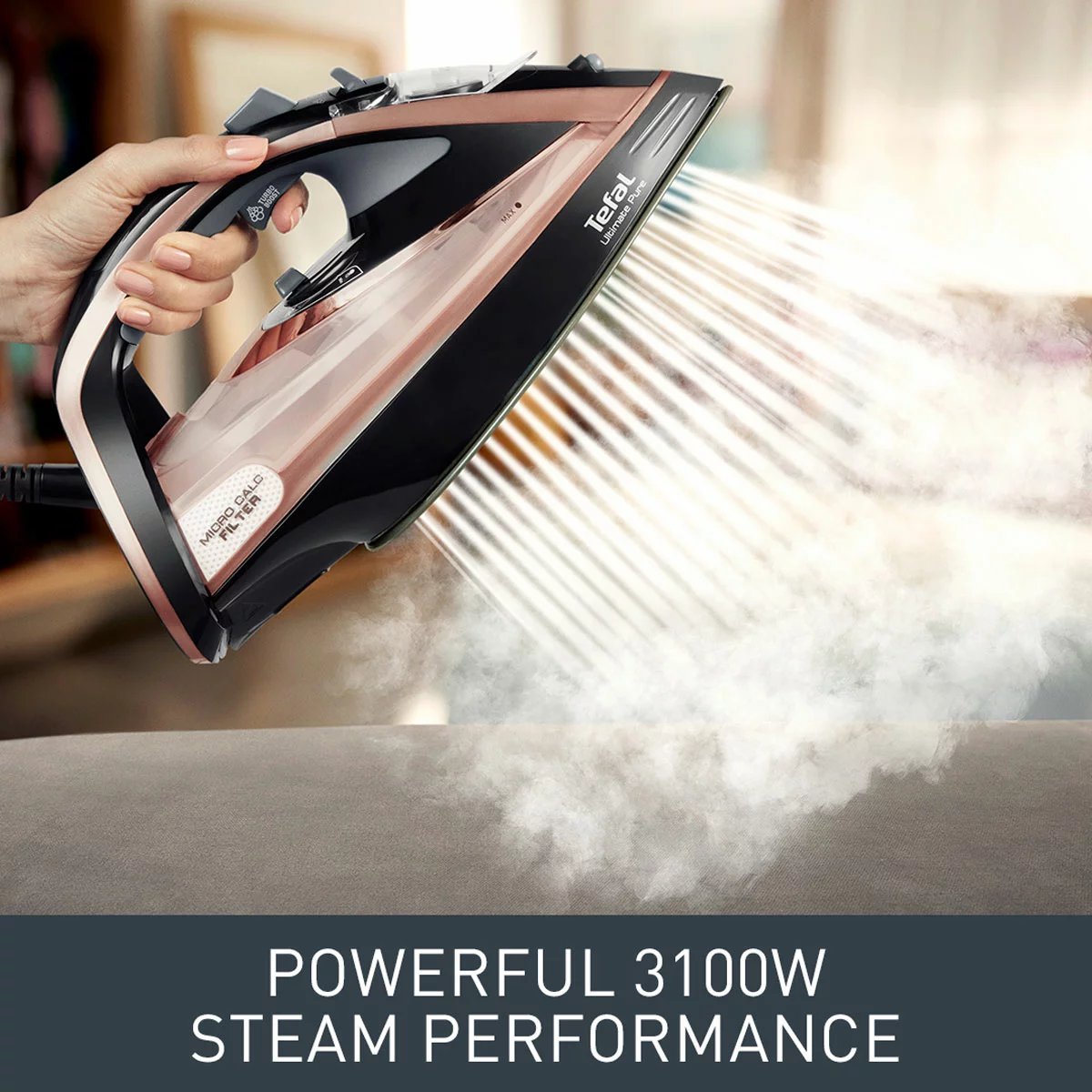 Tefal Ultimate Pure Steam Iron FV9845G1 - Image 4