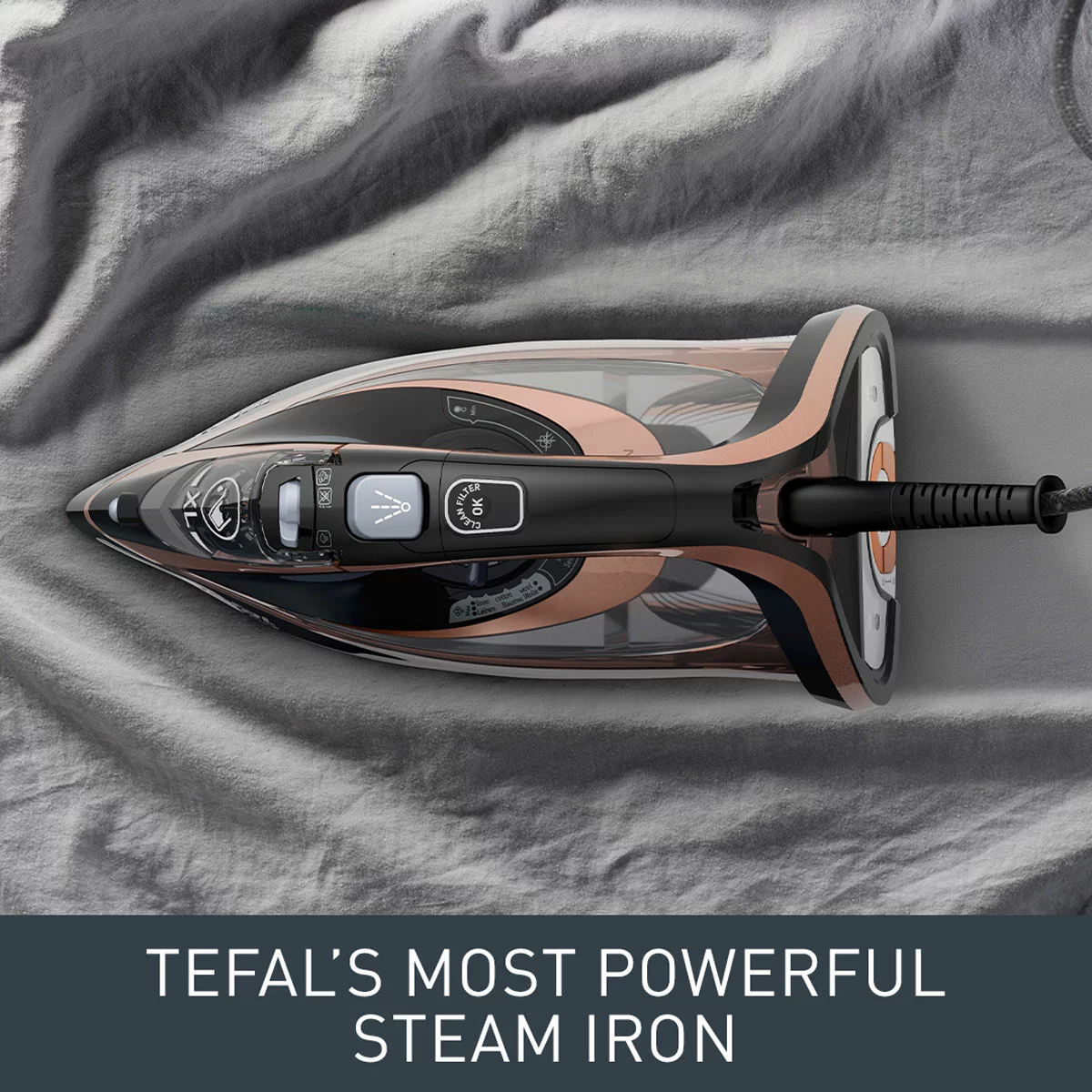 Tefal Ultimate Pure Steam Iron FV9845G1 - Image 9