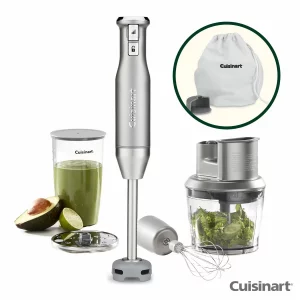 Cuisinart HB500U Power Blend Immersion Hand Blender in Silver