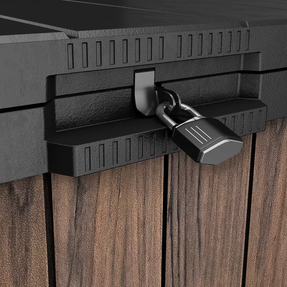 Keter Rosewood 1150 Litre Horizontal Storage Shed