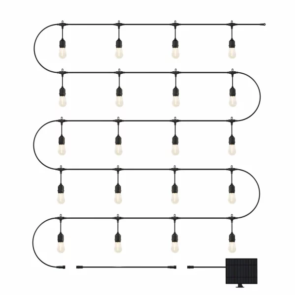 Artika Eclipse 20 LED Outdoor Solar String Lights Set 42ft - FAVROS.CO.UK