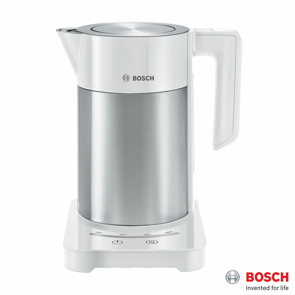 Bosch Sky Variable Temperature Kettle in White TWK7201GB