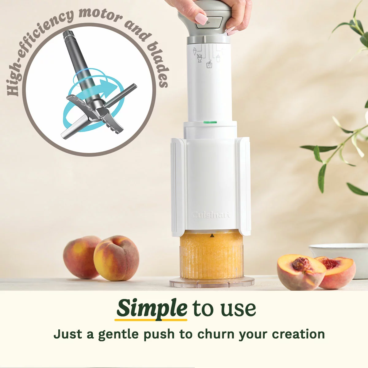 Cuisinart Freezer Wand Ice Cream Maker With 6 Dessert Tubs - Image 4