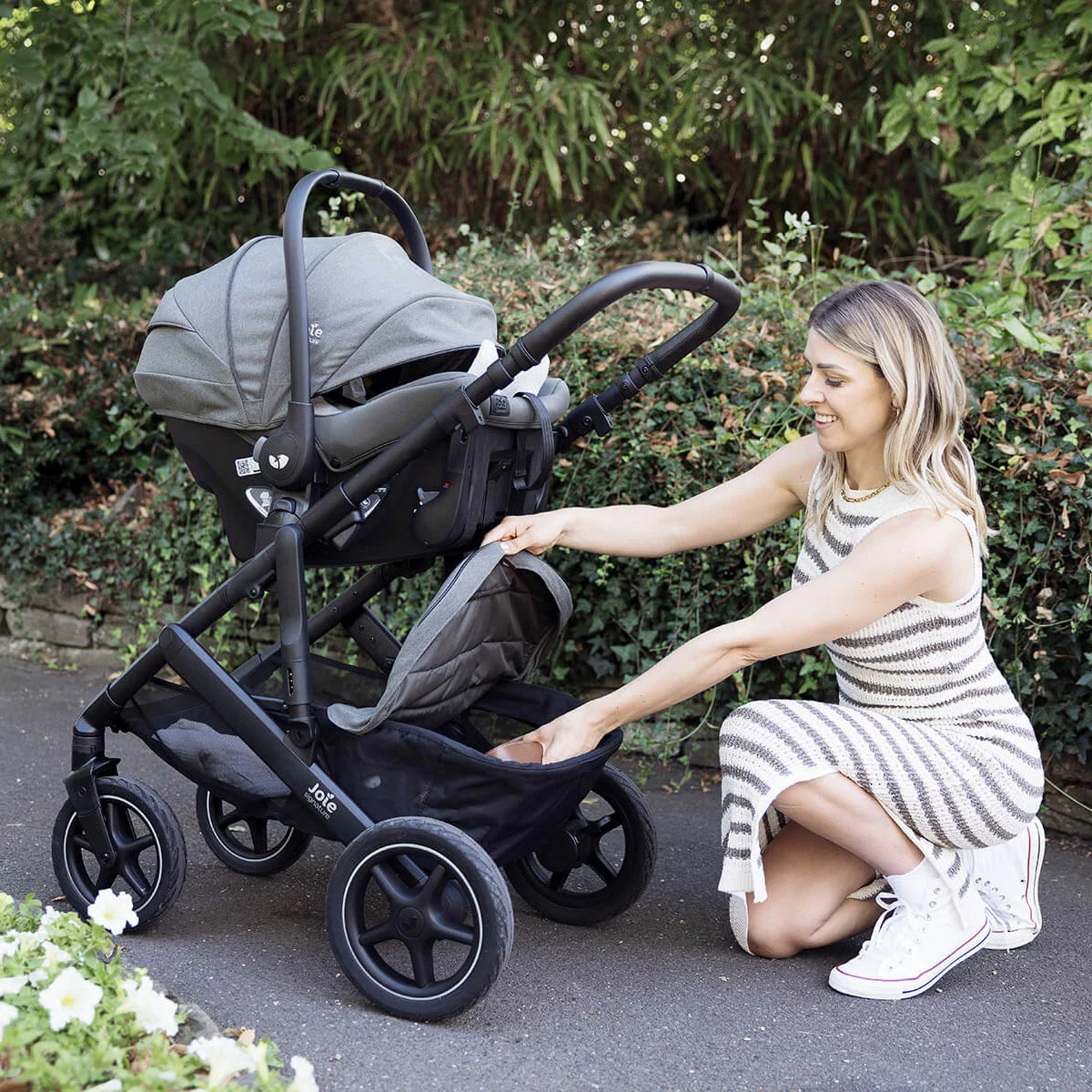 Joie Vinca Stroller with Ramble XL Carry Cot - Image 3