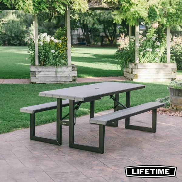 Lifetime 6ft Folding Picnic Table Model 60481