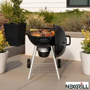 Nexgrill 57cm Charcoal Kettle Barbecue and Cover