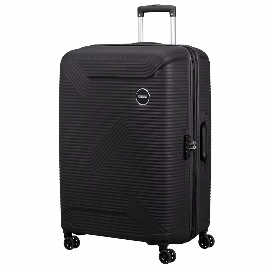 American Tourister BONJOY 79cm Large Hardside Spinner Case in Black