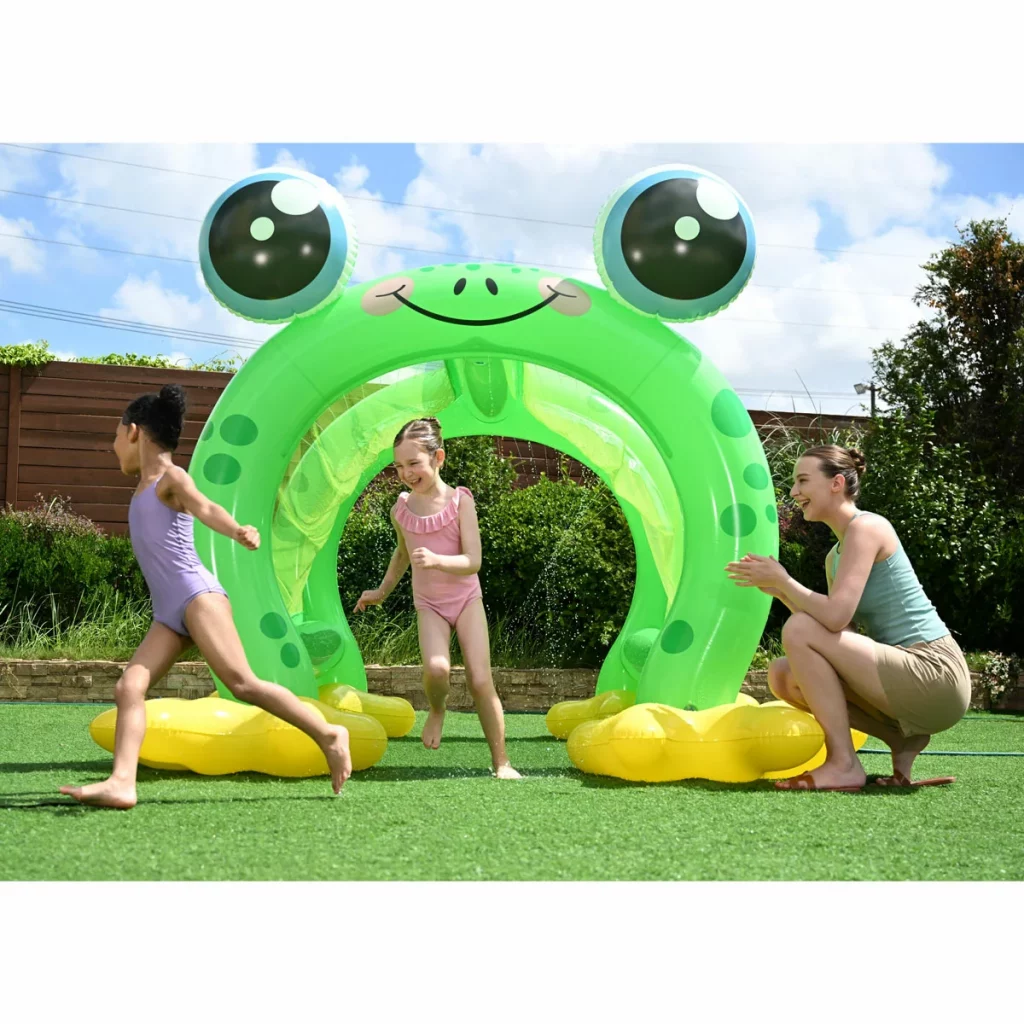 Bestway H2OGO Froggy Fun Inflatable Sprinkler Tunnel