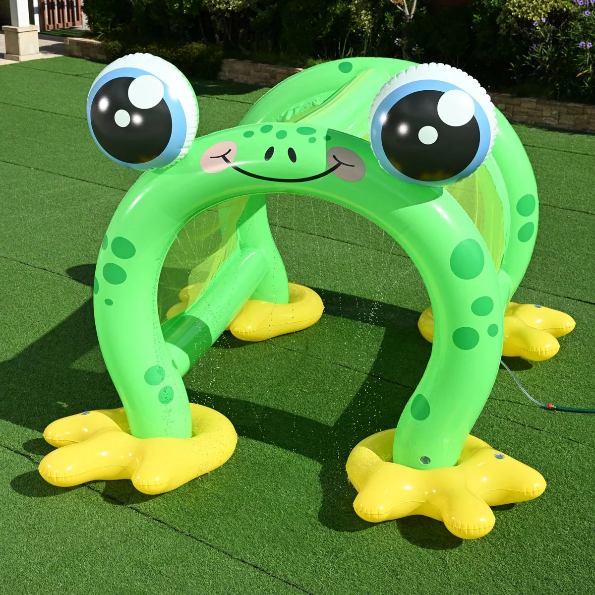 Bestway H2OGO Froggy Fun Inflatable Sprinkler Tunnel - Image 5