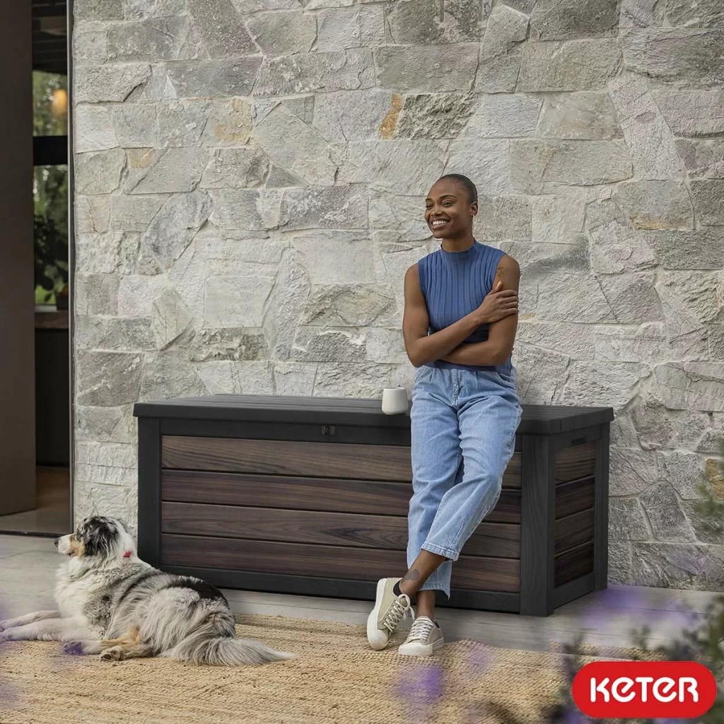 Keter Rosewood Signature 575 Litre Deck Box