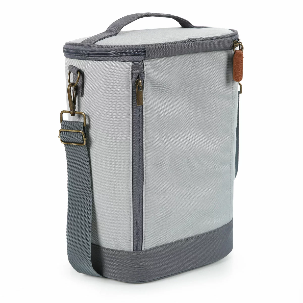 Titan High Performance Insulated Beverage Tote with 2 Ice Walls in Quarry - Image 4