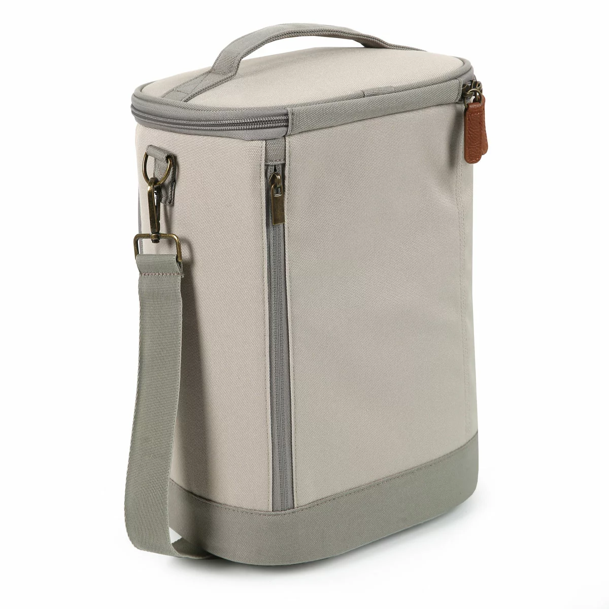 Titan High Performance Insulated Beverage Tote with 2 Ice Walls in Tan - Image 3