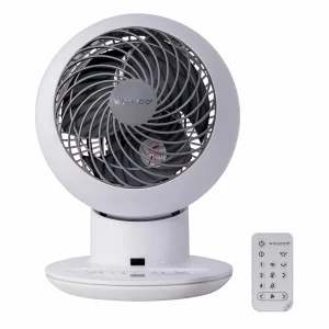 Woozoo Iris Air Circulator Fan With Remote in White