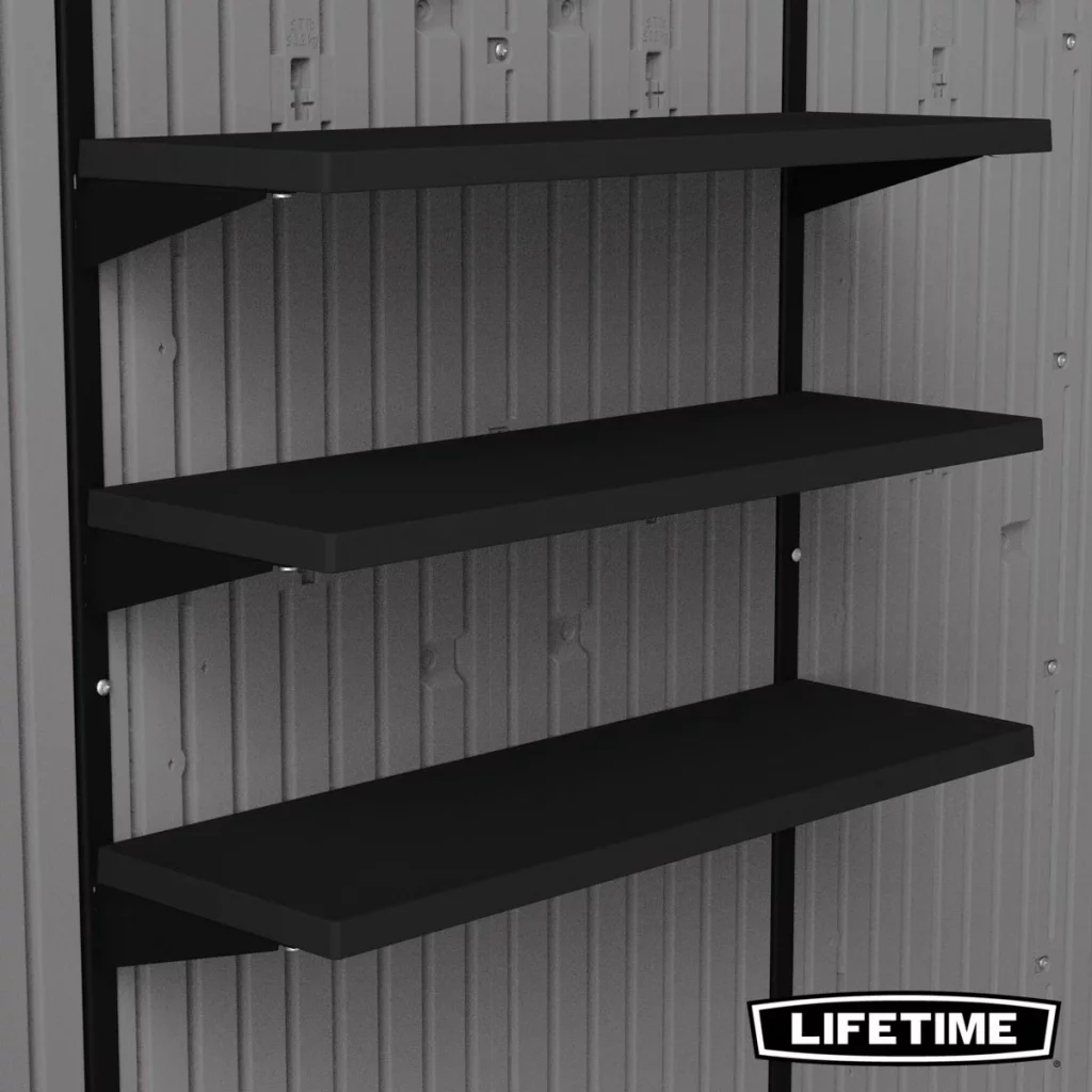 Lifetime 3 Piece Shelf Accessory Kit Model 60404