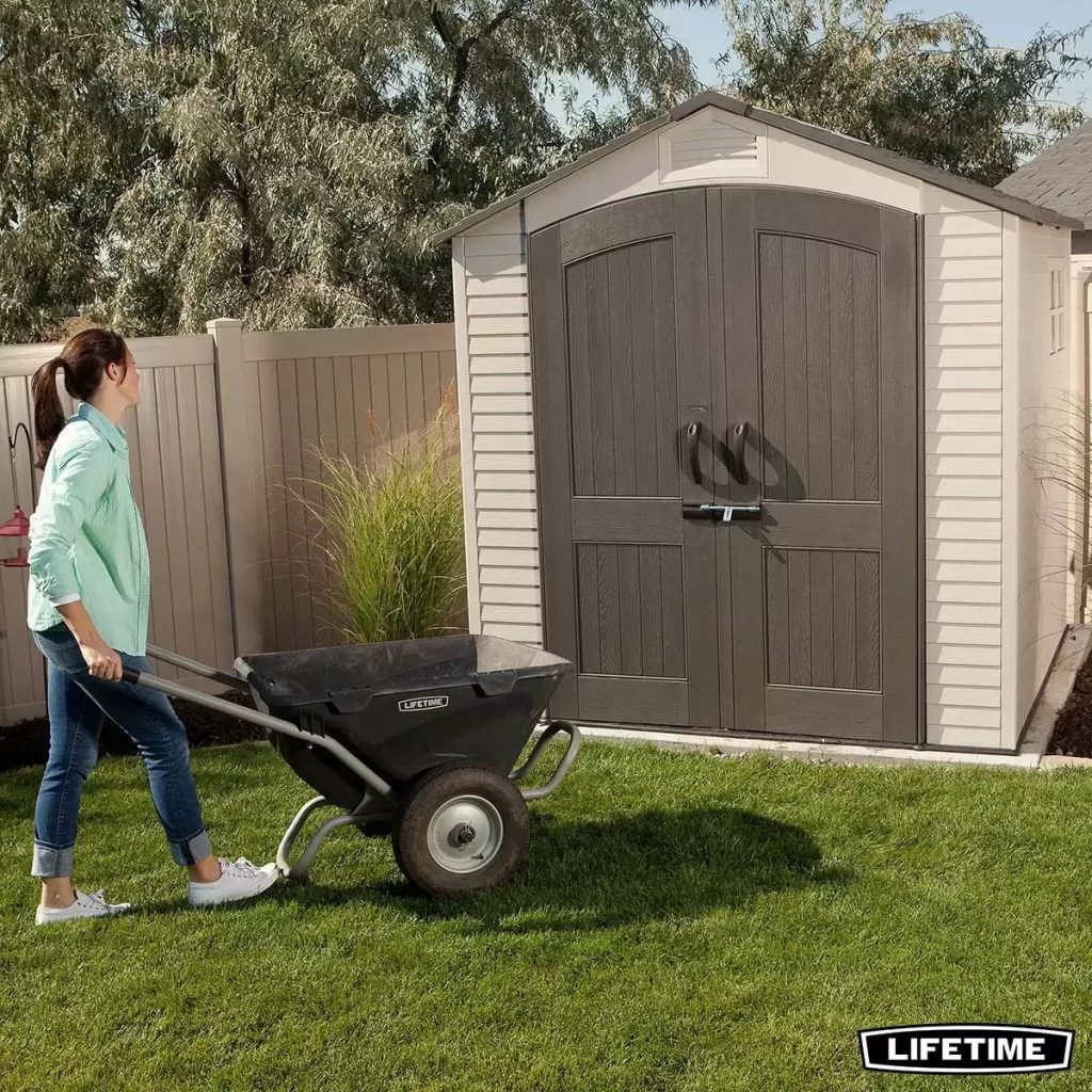 Lifetime Storage Shed Model 60042 7ft x 7ft (2.1 x 2.1m)