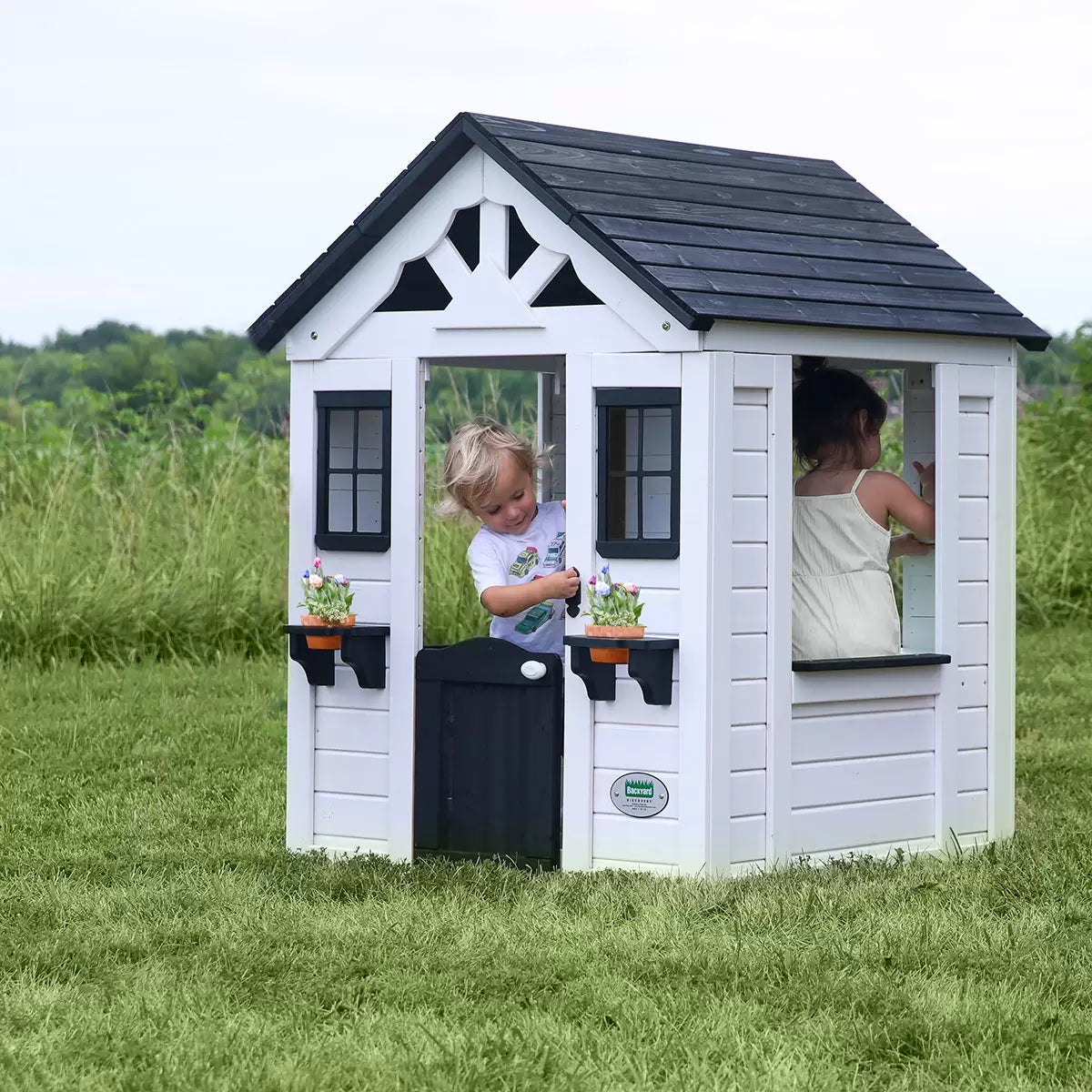 Backyard Discovery White Sweetwater Playhouse - Image 6