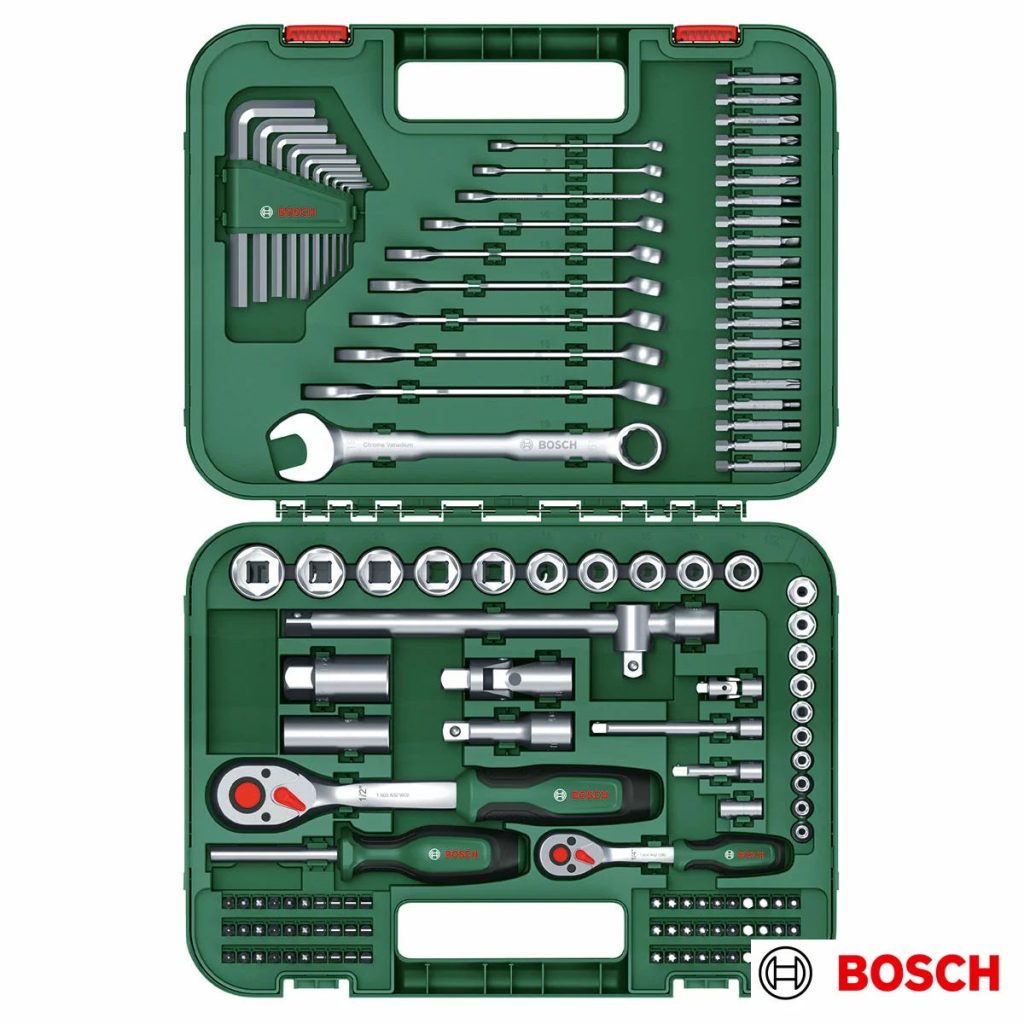 Bosch 132 Piece Advanced Hand Tool Set
