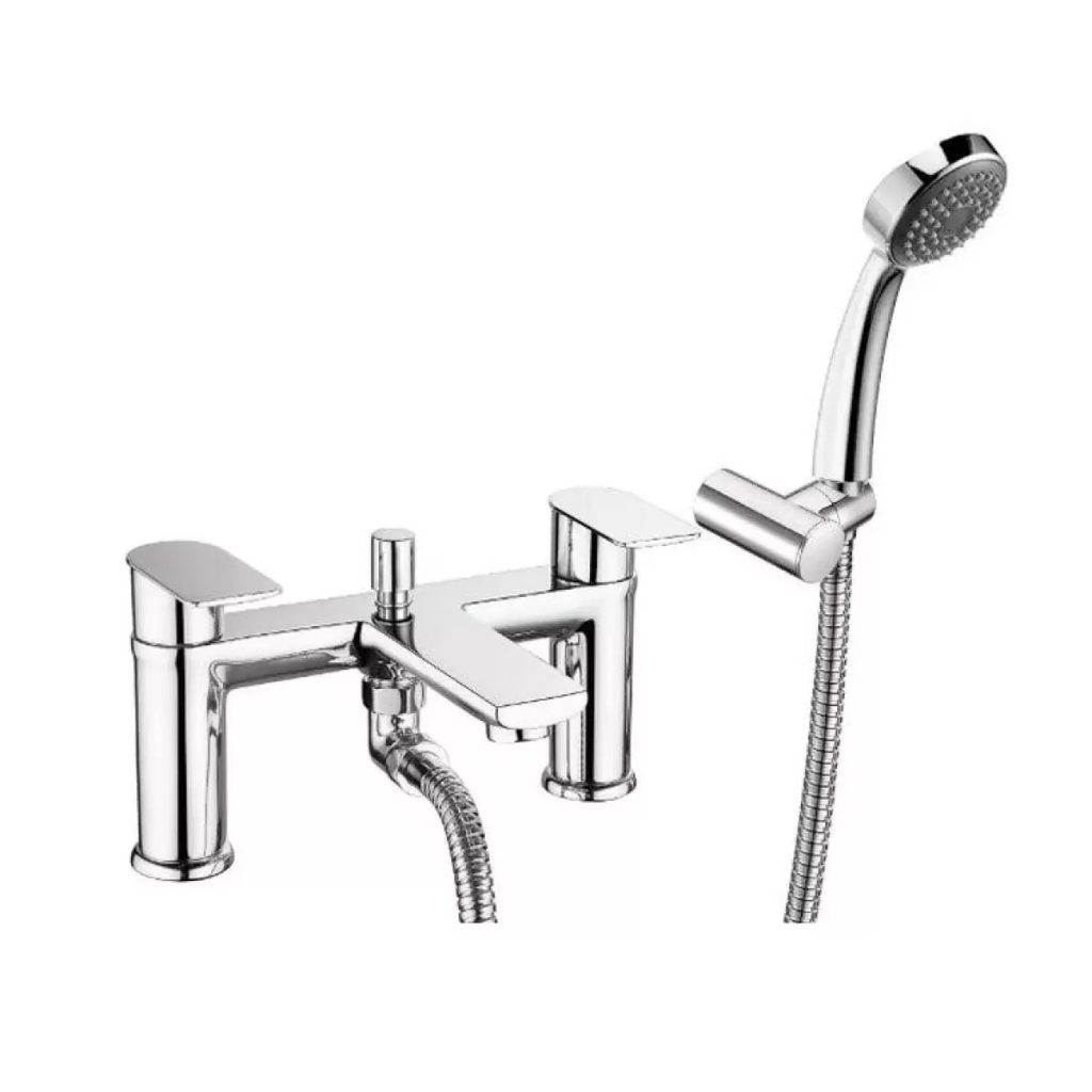 Deva Zonos Bath Tap and Shower Head Mixer Set Model ZON106