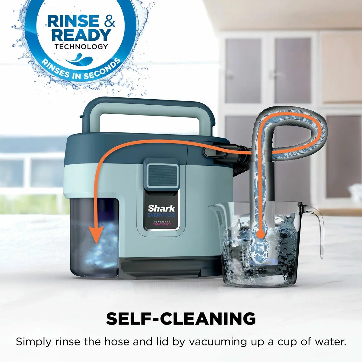 Shark VX110UK EveryMess Portable 3-in-1 Stain Eliminator Wet and Dry Vacuum - Image 8