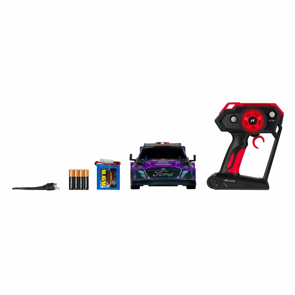 Nikko Toys Elite Red Bull Race Remote Control Car in Purple