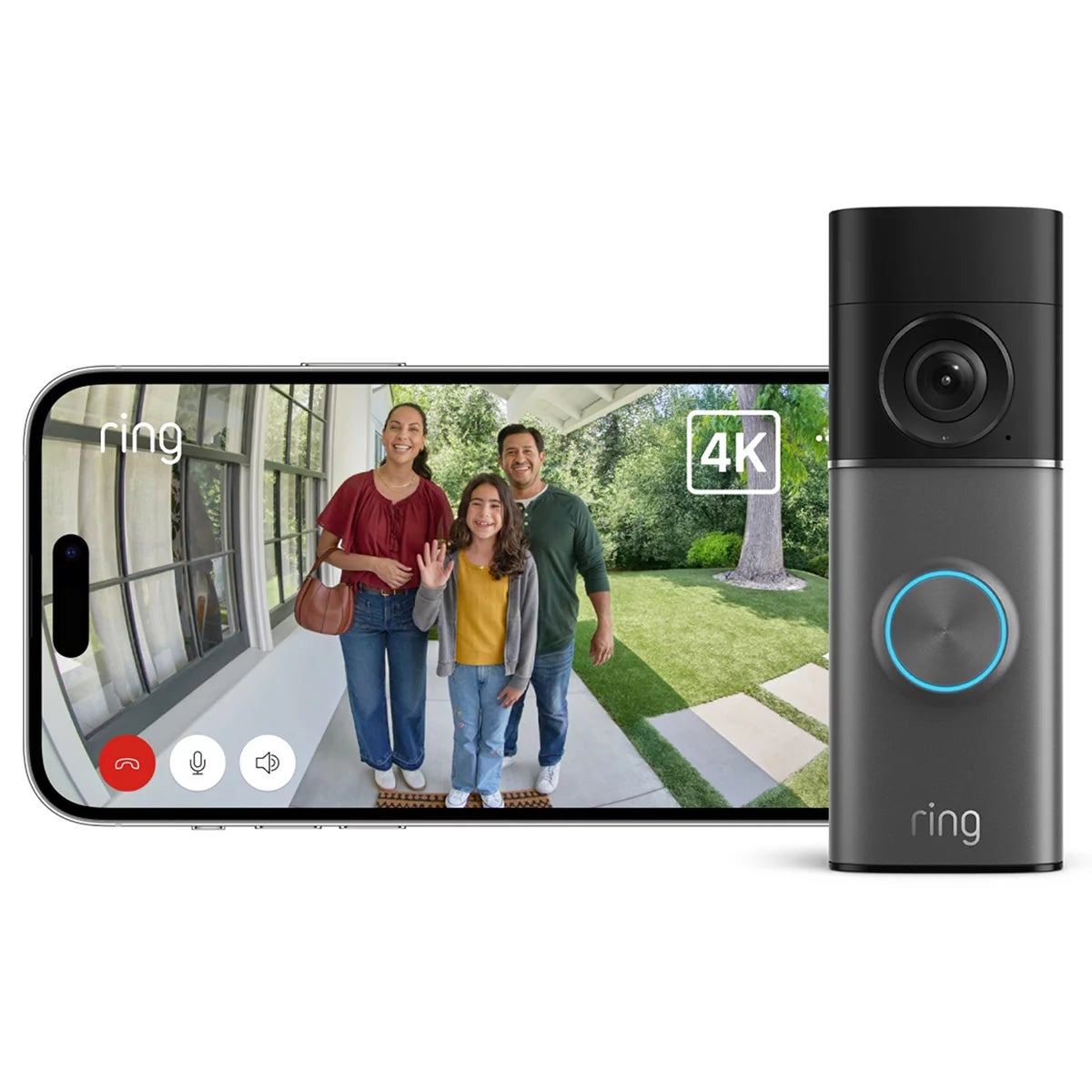 Ring Plug-In Video Doorbell Pro 3rd Gen Satin Nickel Chime 3rd Gen - Image 6