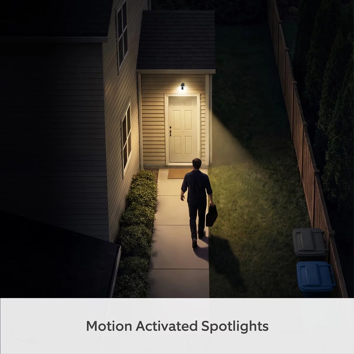 Ring Spotlight Cam 2nd Gen Battery Black Security Camera 2 Pack - Image 2