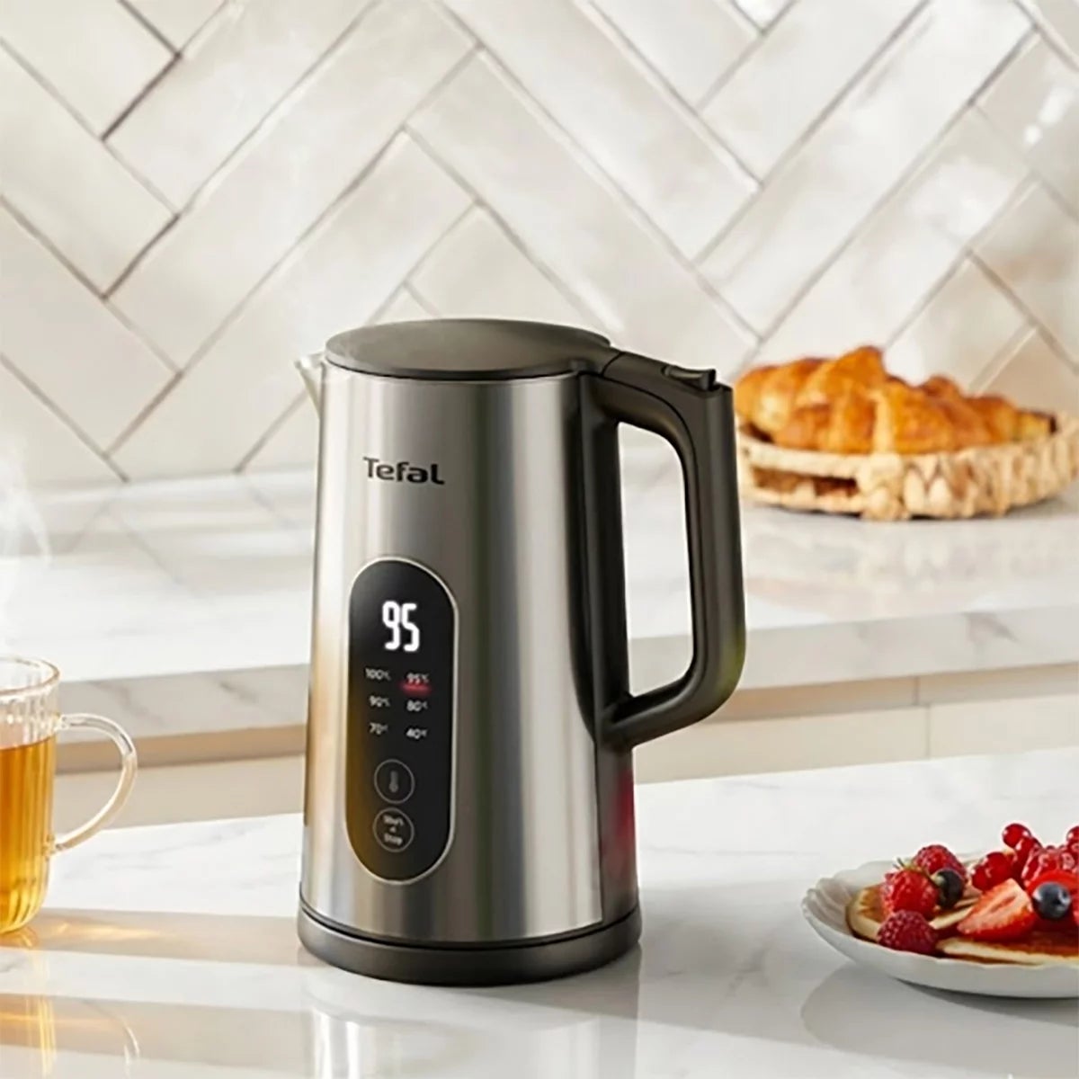 Tefal TF65ADG Selection Kettle and Toaster in Inox