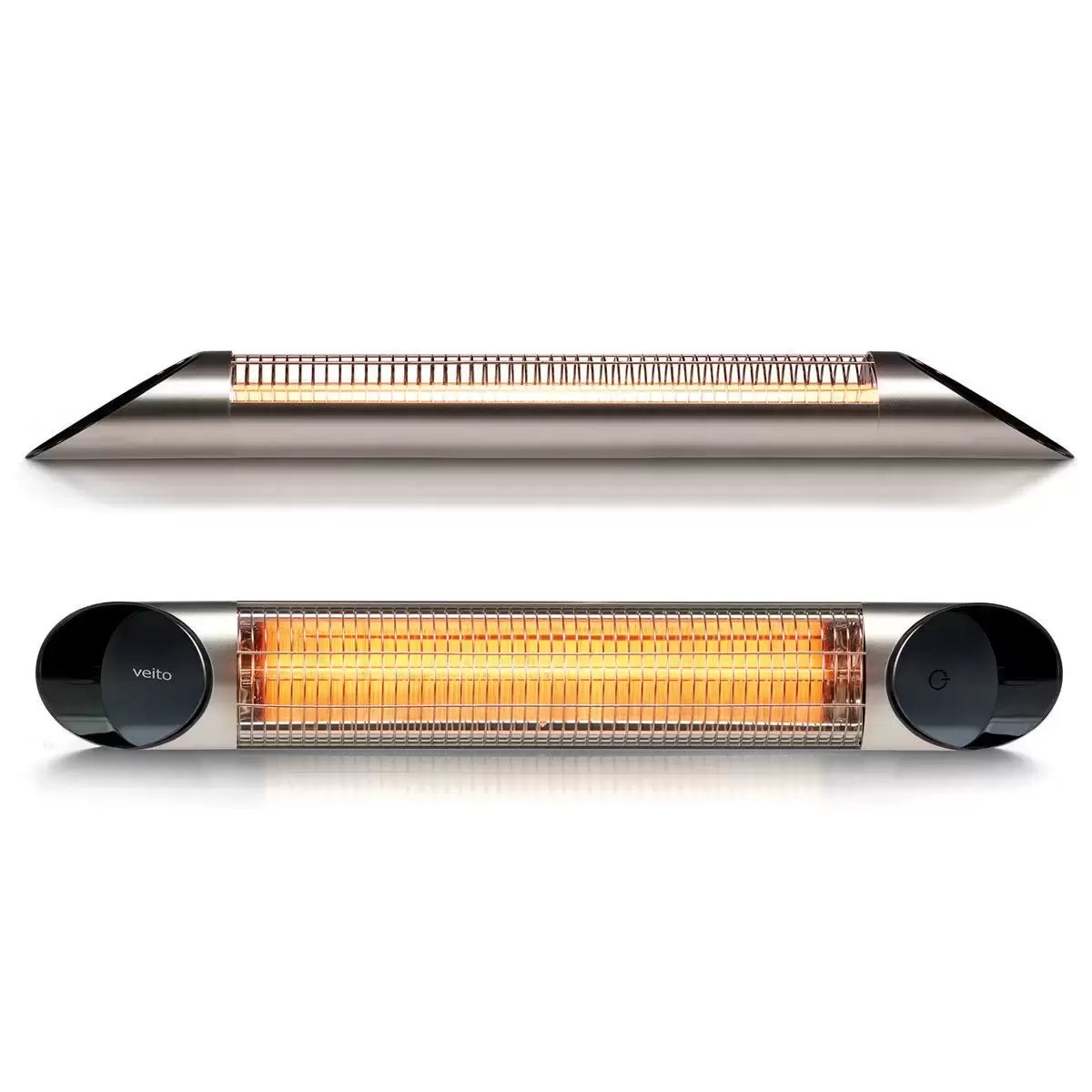 Veito Blade S2500 Indoor And Outdoor Carbon Infrared Heater Silver