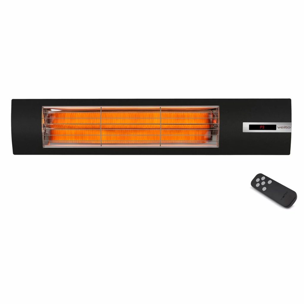 Veito Space S2500 Carbon Infrared Heater Black