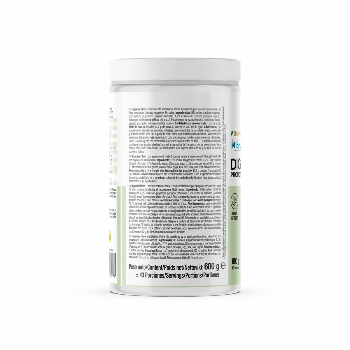 Weider Digestive Fibre 600g - Image 2